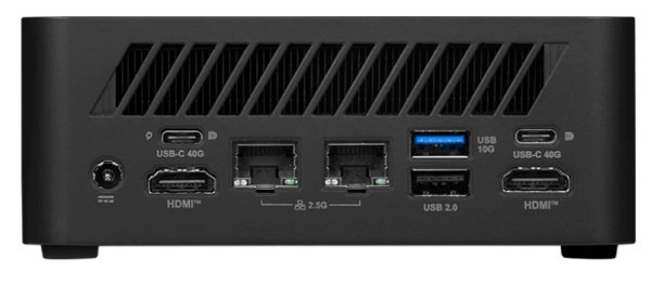 фото Компьютер MSI Cubi Z 8M-041XRU (AMD Ryzen 7 255 (8/16; 3,8ГГц; 16Мб), 3.8ГГц, 16ГБ DDR5, SSD 512 Гб, AMD Radeon Graphics, Не установлена) [9S6-B03241-041]