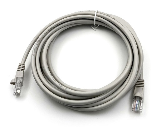

Кабель патч-корд U/UTP 5e кат. 5м Buro UTP-5E-5M-G литой (molded), 4 пары, 26AWG, CCA, серый, UTP-5E-5M-G