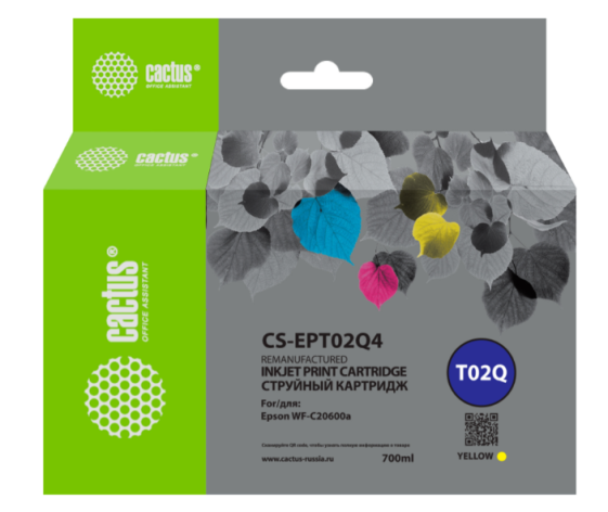 фото Картридж  Cactus CS-EPT02Q4 в Казани