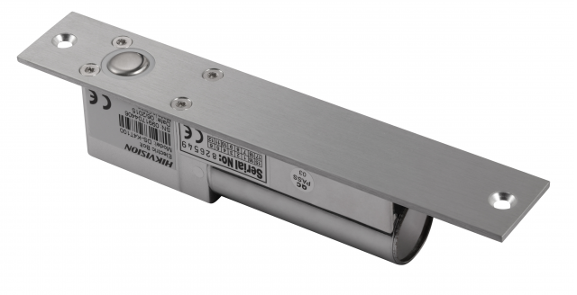 

Защелка HIKVISION DS-K4T100 лектромеханическая соленоидная, Нагрузка 800кг; DC12В+10%; размер 205×35×40мм; нержавеющая сталь с матовым покрытием., DS-K4T100