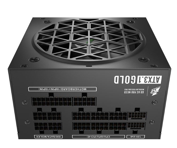 

Блок питания ATX 1STPLAYER NGDP GOLD HA-850BA4 850W, 80 PLUS Gold, 12VHPWR, full modular, NGDP GOLD