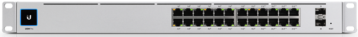 

Коммутатор управляемый Ubiquiti USW-PRO-24-POE 24*100/1000, 2*SFP+, PoE, USW-PRO-24-POE