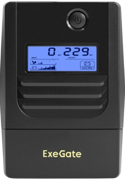 фото Источник бесперебойного питания  Exegate Smart LB-1000.LCD.AVR.4C13 (УЦЕНЕННЫЙ) в Воронеже