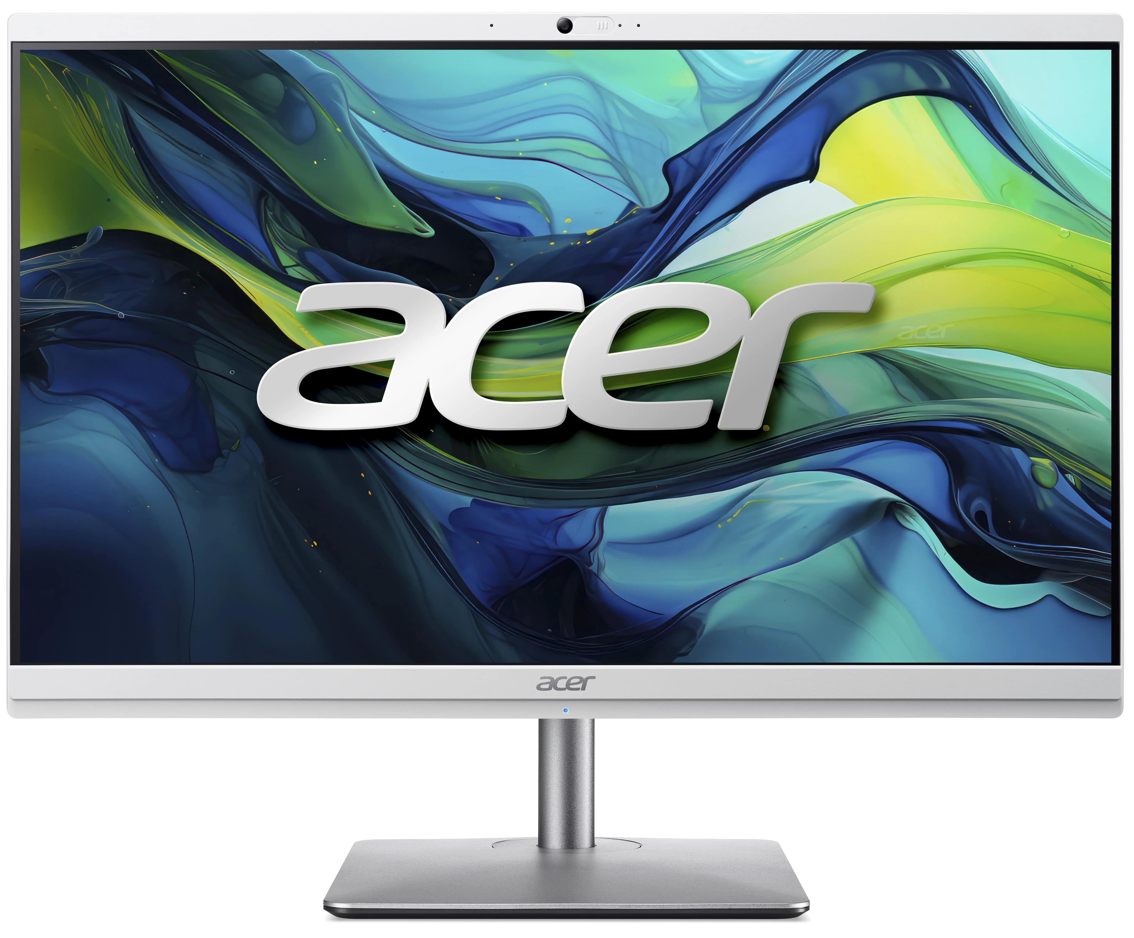 

Моноблок 23.8'' Acer Aspire C24-195ES DQ.BM5CD.001 Ultra 7 155U/16GB/512GB/1920x1080/wireless kbd/wireless mouse/GbitEth/WiFi/BT/cam/Eshell/silver, Aspire C24-195ES