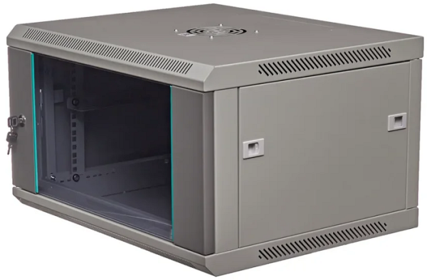 фото Шкаф настенный 19", 6U W&T C066045GWTWOF в Екатеринбурге