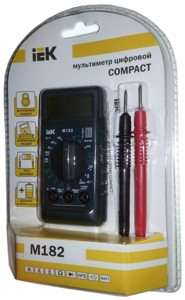 фото Мультиметр  IEK TMD-1S-182 в Красноярске