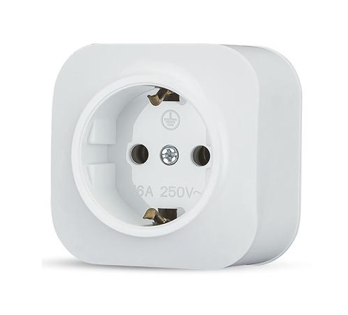 

Розетка TOKOV ELECTRIC TKE-FR-R1Z-C01 1-м ОП Frea 16А IP20 250В с заземл. АБС-пластик бел, TKE-FR-R1Z-C01