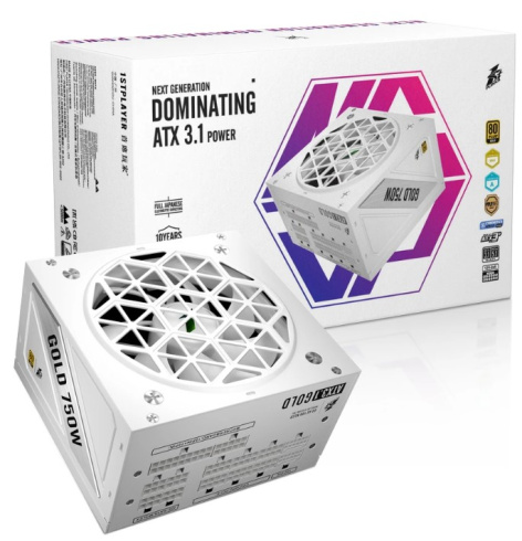 фото Блок питания ATX 1STPLAYER HA-750BA4-WH в Уфе