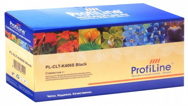 

Картридж ProfiLine PL_CLT-K406S_BK для Samsung CLP-360/CLP-365/CLX-3300/CLX-3305/CLP-365W/CLX-3305W/CLX-3305FW/CLX-3305FN/Xpress C410/C410w black 1500, PL_CLT-K406S_BK