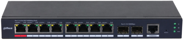 фото Коммутатор управляемый Dahua DH-S4210-8GT-110 в Казани