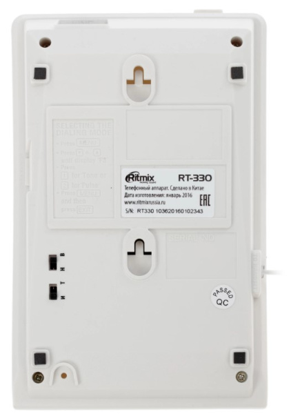 фото Телефон проводной  Ritmix RT-330 в Уфе