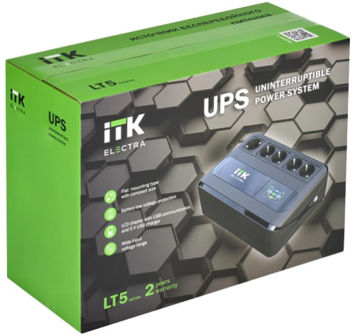 фото Источник бесперебойного питания  ITK ELT5-1000VA-1-001 в Красноярске