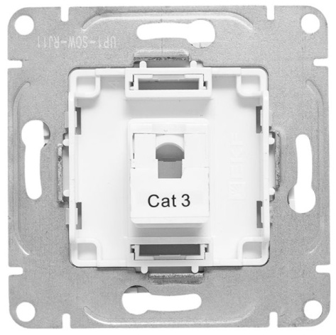 фото Розетка телефонная  EKF UP1-SOW-RJ11