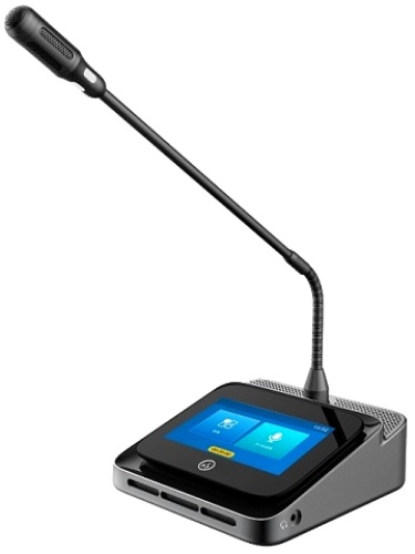 

Микрофон TS-0310А ITC TS-0310А, микрофон делегата, сенсорный экран 4,3", кабель витая пара, шт, TS-0310А