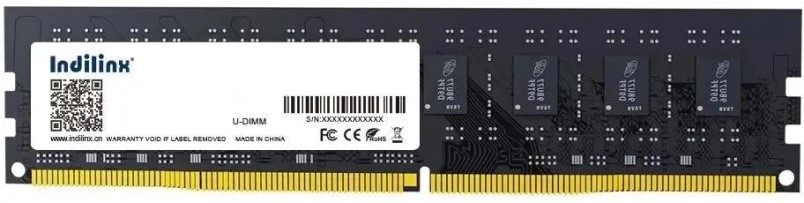 

Модуль памяти DDR5 16GB Indilinx IND-ID5P48SP16X 4800MHz, IND-ID5P48SP16X