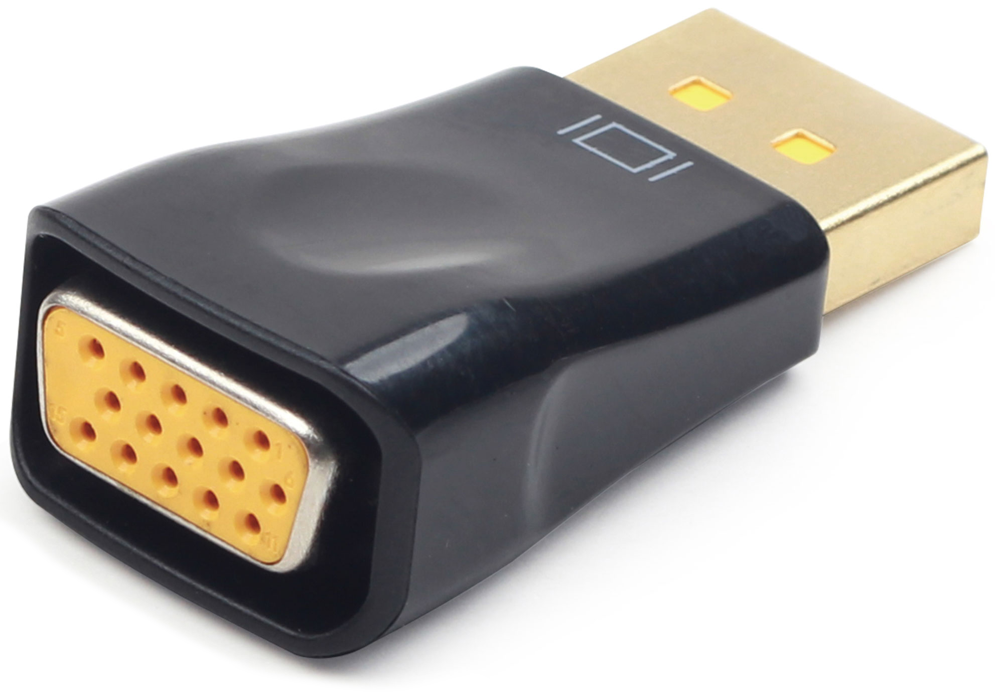 

Переходник Cablexpert DisplayPort - VGA A-DPM-VGAF-01 20M/15F, пакет, DisplayPort - VGA