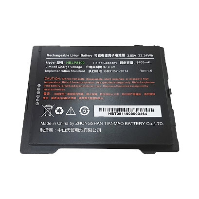 

Аккумулятор Urovo HBLP8100 4.4V 8400 mAh для UROVO P8001, HBLP8100