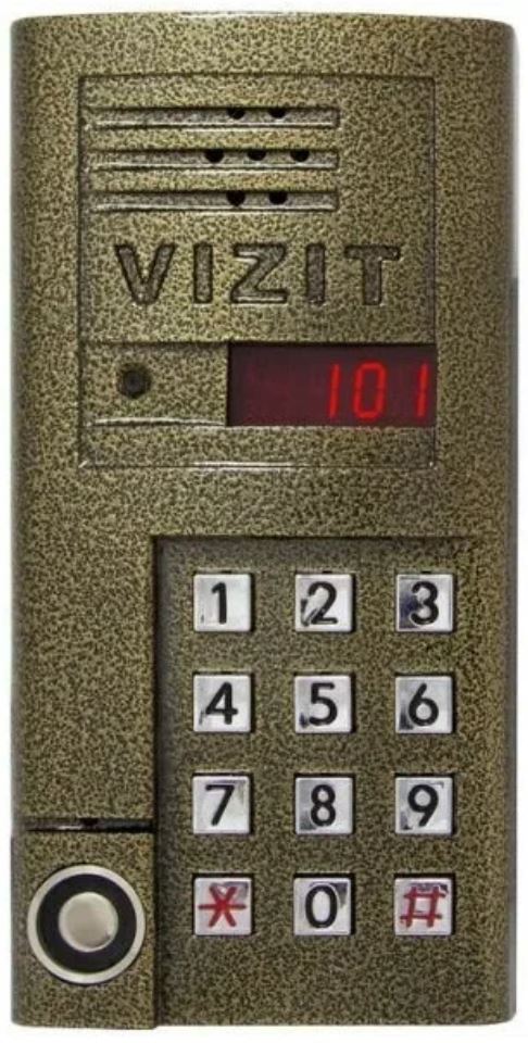 

Вызывная панель VIZIT БВД-SM101TCPL (блок вызова) до 100 абонентов, накладной монтаж, БВД-SM101TCPL