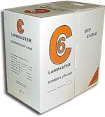 фото Кабель витая пара U/UTP 6 кат. 4 пары Lanmaster LAN-6EUTP-LSZH
