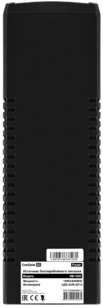 фото Источник бесперебойного питания  Exegate Power NB-1000.LED.AVR.4C13 в Санкт-Петербургe