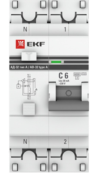 фото Автомат дифференциальный EKF DA32-6-6-30-a-pro в Красноярске