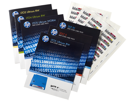 

Наклейка HPE Ultrium6 (Q2013A) 6,25Tb bar code label pack (100 data + 10 cleaning) for C7976A (for libraries & autoloaders), Ultrium6 (Q2013A)