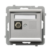 фото Розетка Ospel GPA-1RF/m/38