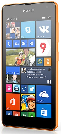 фото Мобильный телефон  Microsoft Lumia 535 Orange