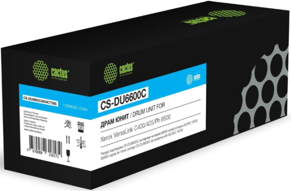 Изображение товара Блок фотобарабана Cactus CS-DU6600C