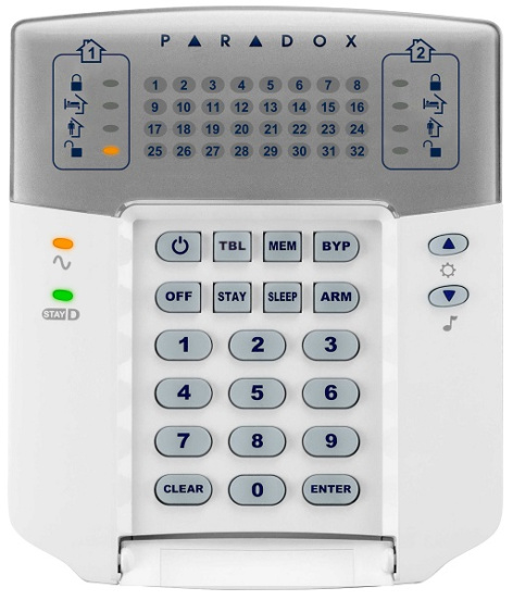 Клавиатура Paradox K32+