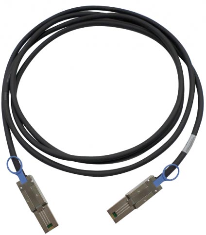 

Кабель QNAP CAB-SAS20M-8088 Mini SAS (SFF-8088), 2m, CAB-SAS20M-8088