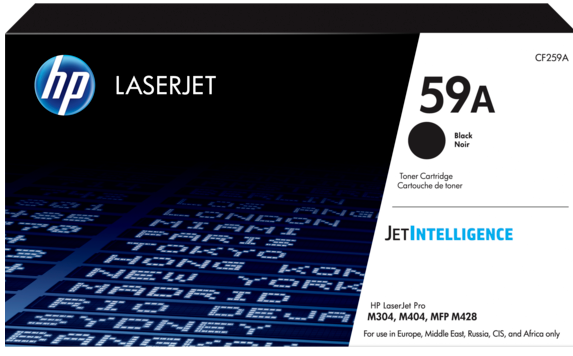 

Тонер-картридж HP 59A CF259A черный (3000стр.) для HP LJ M304/M404/MFP M428, 59A