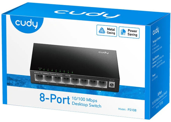 фото Коммутатор неуправляемый Cudy FS108 в Волгограде