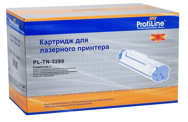 

Картридж ProfiLine PL-TN-3280 для принтеров Brother HL-5240/5250DN/5250DNT/5270/5280DW/5340D/5370DW/3250/5380DN/MFC8460/8460N/8860DN/8870DW/8480DN/88, PL-TN-3280