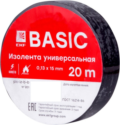 фото Изолента  EKF plc-iz-b-b в Челябинске