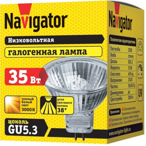 фото Лампа галогенная Navigator JCDR в Казани