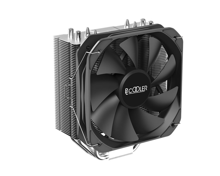 

Кулер PCCooler PALADIN 400 LGA115x/1200/1700/1851/AM4/AM5 (Al/Cu, 200W, 130mm fan, 1600RPM, 76.85CFM, 29dBA, 4-pin PWM, silver, black), PALADIN 400
