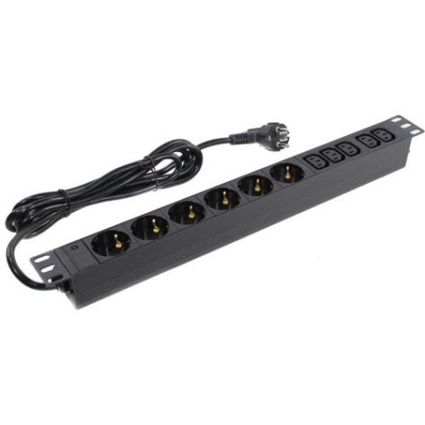 фото Блок розеток  Exegate ServerPro PDU-19H011 Al-5C136S-EU2.5CU в Казани