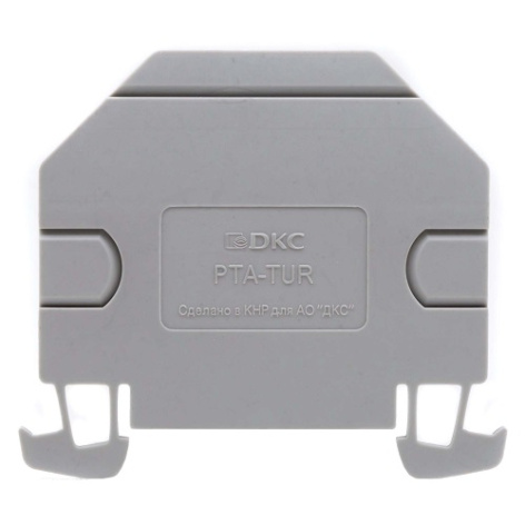 Изображение товара Разделитель для клеммных рядов DKC PTA-TUR из противопожарного пластика