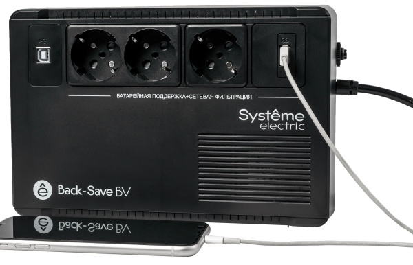 фото Источник бесперебойного питания  Systeme Electric BVSE600RS в Омске