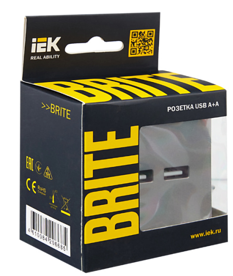фото Розетка USB  IEK BR-U21-D31-K46 в Омске