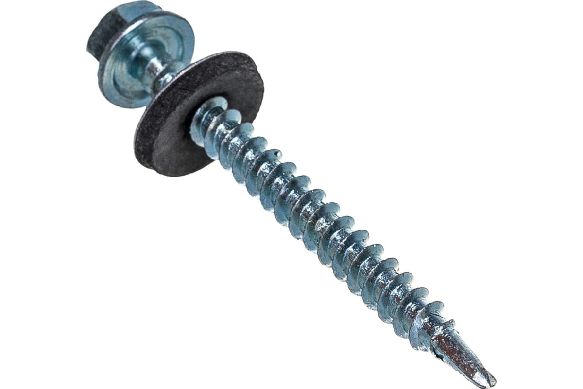 

Саморез KRANZ 1201-4850-3 кровельный 4,8х50, цинк, короб (150 шт/уп), 1201-4850-3