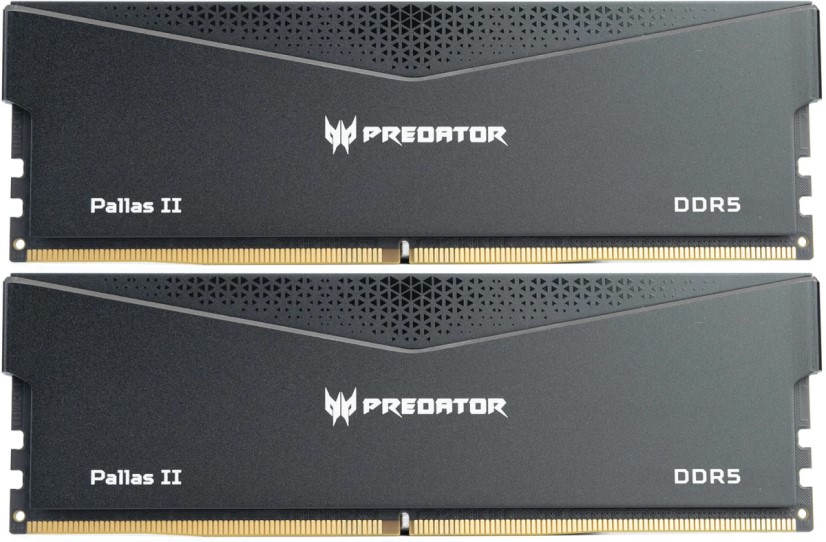 

Модуль памяти DDR5 32GB (2*16GB) Acer BL.9BWWR.650 Predator Pallas II 6000MHz CL34 1.35V, BL.9BWWR.650