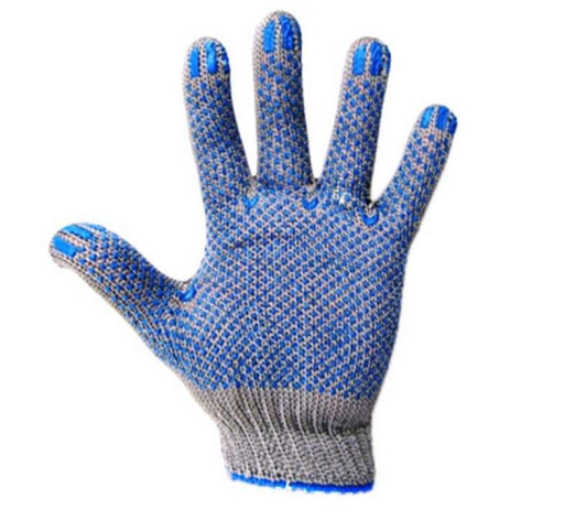 Изображение товара Перчатки Rexant 09-0207 трикотажные с ПВХ покрытием для работы