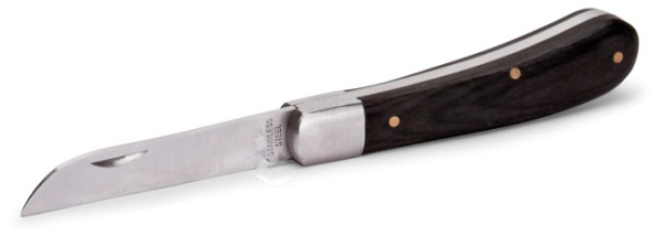 Изображение товара Малый складной монтерский нож КВТ 67549 для зачистки жил