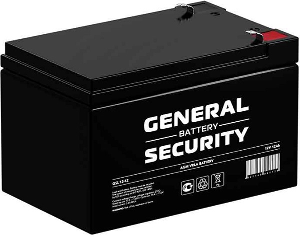 

Аккумулятор General Security GSL12-12, GSL12-12