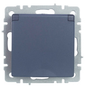 фото Розетка с заземлением IEK BR-R16-16-K35