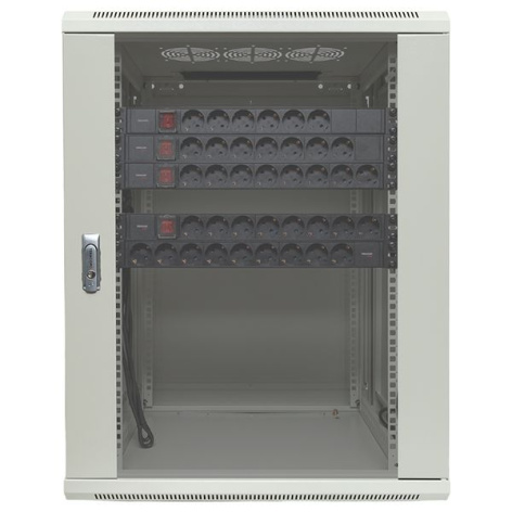 фото Шкаф настенный 19", 15U EKF TRP-WLL-1566-40G в Уфе