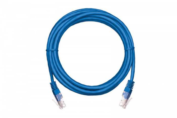 фото Кабель патч-корд U/UTP 5e кат. 0.5м Netlan EC-PC4UD55B-BC-PVC-005-BL-10 в Красноярске