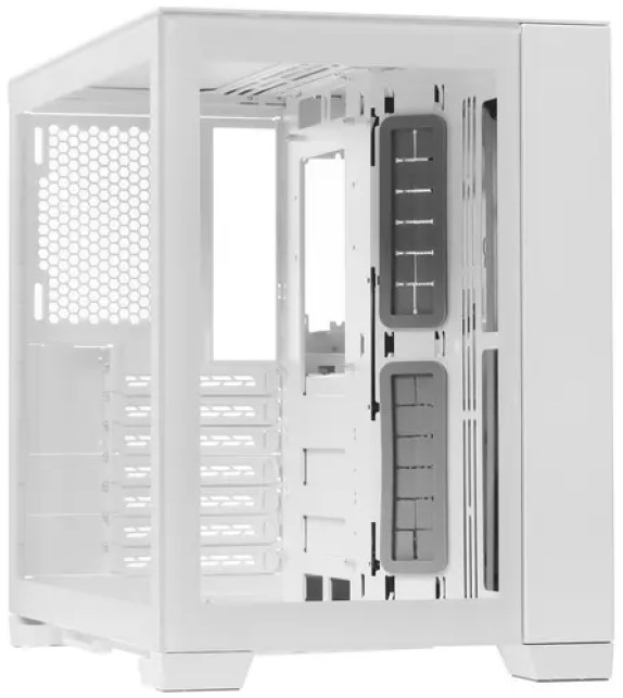 

Корпус eATX Lian Li PC-O11 Dynamic Mini snow white G99.O11DMI-S.00 белый, без БП, боковая и фронтальная панели из закаленного стекла, USB Type-C, 2*US, PC-O11 Dynamic Mini snow white